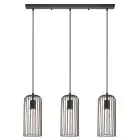 Eglo Lampa Wisząca Roccamena Czarny, Miedź | Nadaje Się Do 3x E27