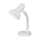 Eglo Lampa Stołowa Basic Stal Valkoinen | IP20 - Nadaje Się Do 1x E27 