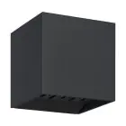 Eglo Światło Ścienne Calpi 2 Aluminium Antracyt Up & Down 3.3W 340lm - 830 Ciepła Biel | IP54