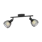 Eglo Lampa sufitowa Sonni Stal Czarny | IP20 - Nadaje Się Do 2x E14 