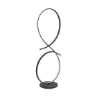 Eglo Lampa podłogowa Serpins Aluminium Stal Czarny 20W 2500lm - 830 Ciepła Biel | IP20