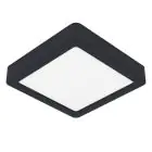 Eglo Lampa sufitowa Fueva 6 Plastikowy Czarny 7W 1100lm - 827-840-865 CCT