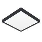 Eglo Lampa sufitowa Fueva 6 Plastikowy Czarny 13W 2100lm - 827-840-865 CCT
