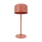 Eglo Lampa Stołowa Roccanova Solar Stal Pomarańczowy 2W 270lm - 830 Ciepła Biel | IP44 - Ściemnianie dotykowe - USB-C