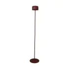 Eglo Lampa podłogowa Roccanova-L Solar Stal Pomarańczowy 2W 270lm - 830 Ciepła Biel | IP44 - Ściemnianie dotykowe - USB-C