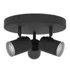Eglo Sufit Spot Consuma 1 Stal Czarny | Nadaje Się Do 3x GU10