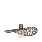 Eglo Lampa Wisząca Swaby Stal Brąz | IP20 - Nadaje Się Do 1x E27 