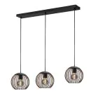Eglo Lampa Wisząca Almanzora Czarny, Miedź | Nadaje Się Do 3x E27