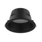 Noxion LED Downlight Hera Głęboki Wpuszczany Czarny 21W 2400lm 100D - 827-830-840 CCT | 226mm - Aukko 200mm