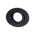 Noxion Wpuszczany Spot Logic MR16 uchylny Czarny | Aukko 80mm - GU10 Trzonek